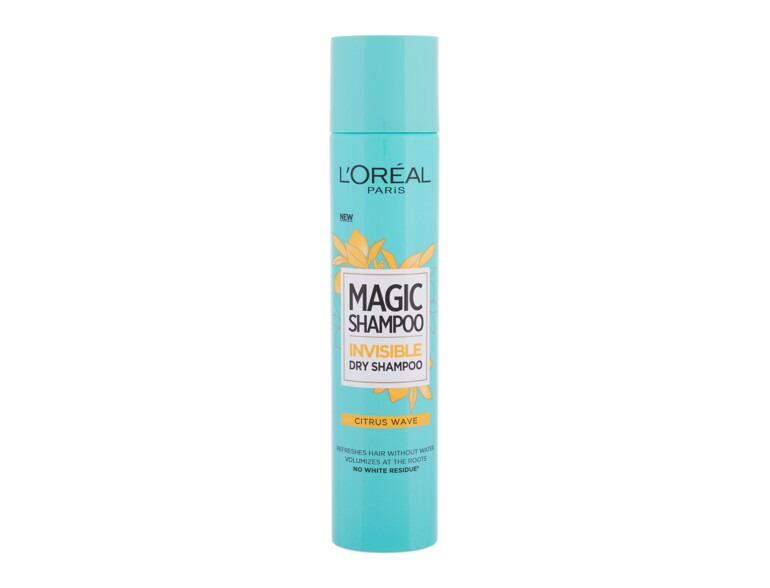Shampooing sec L'Oréal Paris Magic Shampoo Citrus Wave 200 ml emballage endommagé