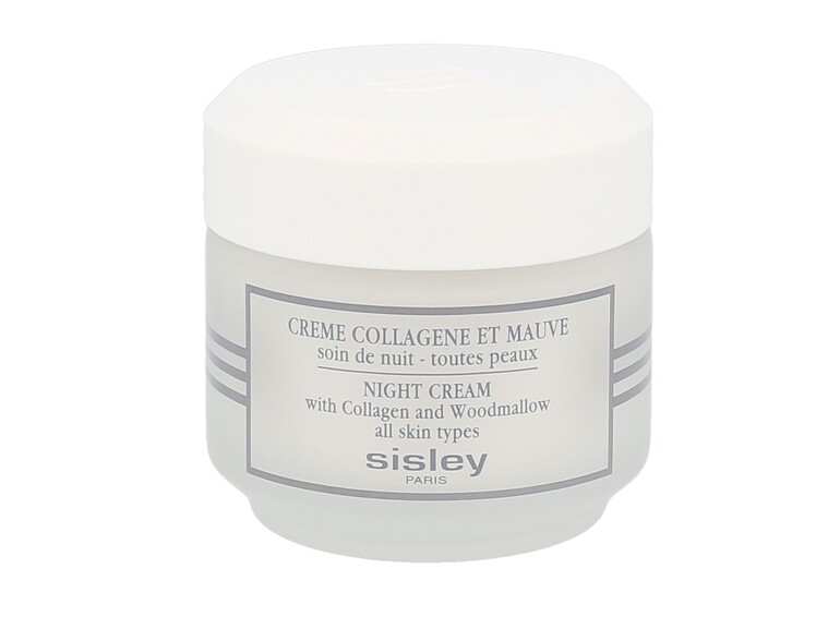 Crème de nuit Sisley Night Cream With Collagen And Woodmallow 50 ml boîte endommagée