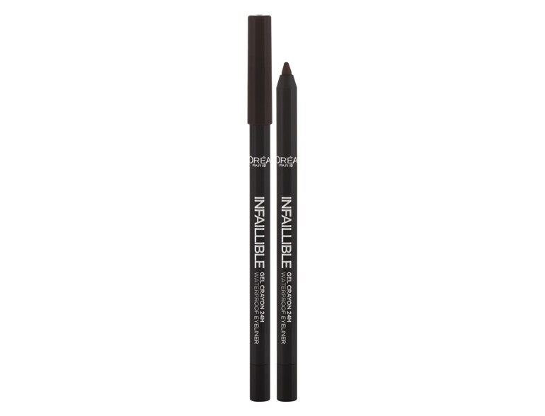 Kajalstift L'Oréal Paris Infaillible Gel Crayon Waterproof Eyeliner 1,2 g 003 Browny Crush