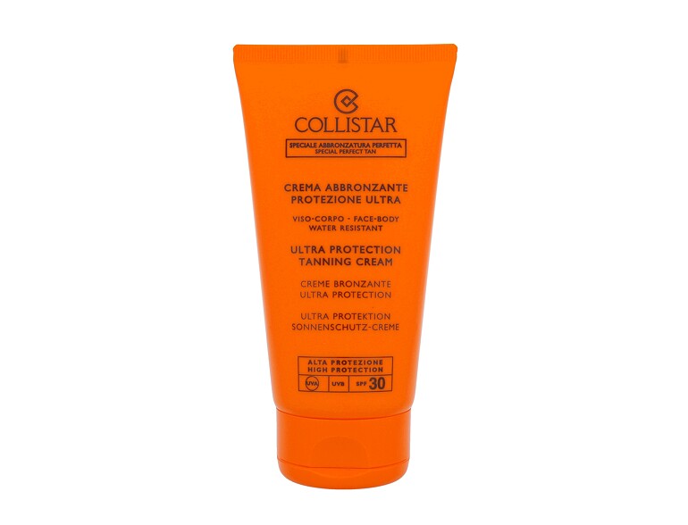 Protezione solare corpo Collistar Special Perfect Tan Ultra Protection Tanning Cream SPF30 150 ml sc