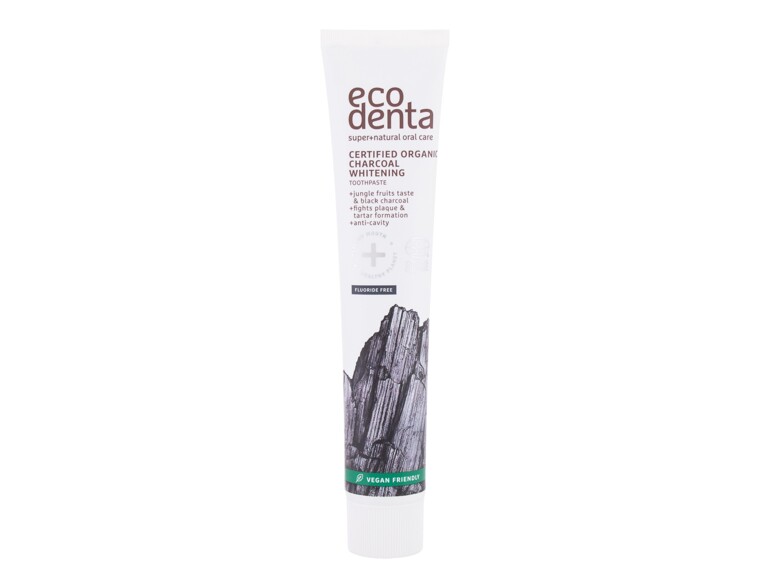 Zahnpasta  Ecodenta Organic Charcoal Whitening 75 ml Beschädigte Schachtel