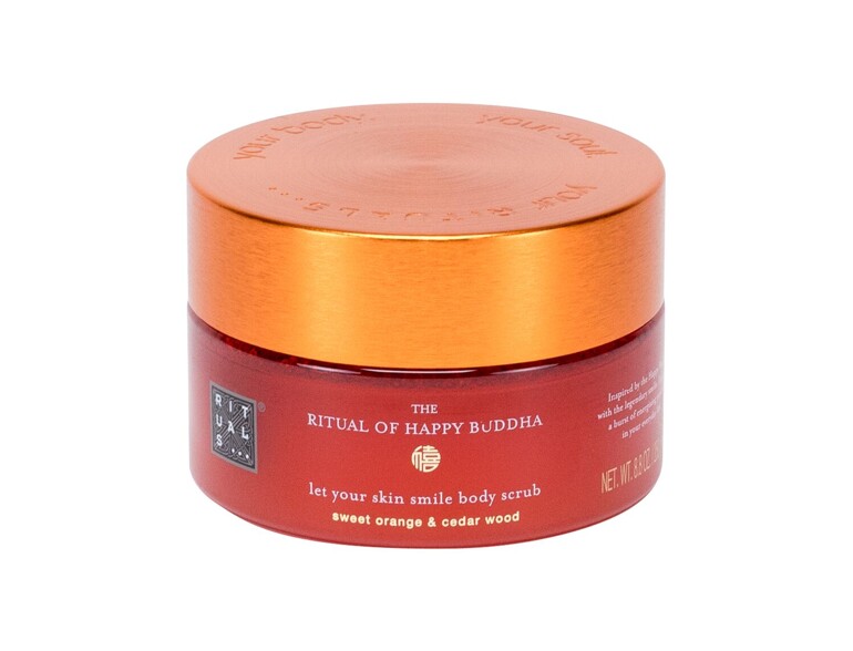 Gommage corps Rituals The Ritual Of Happy Buddha 250 g flacon endommagé