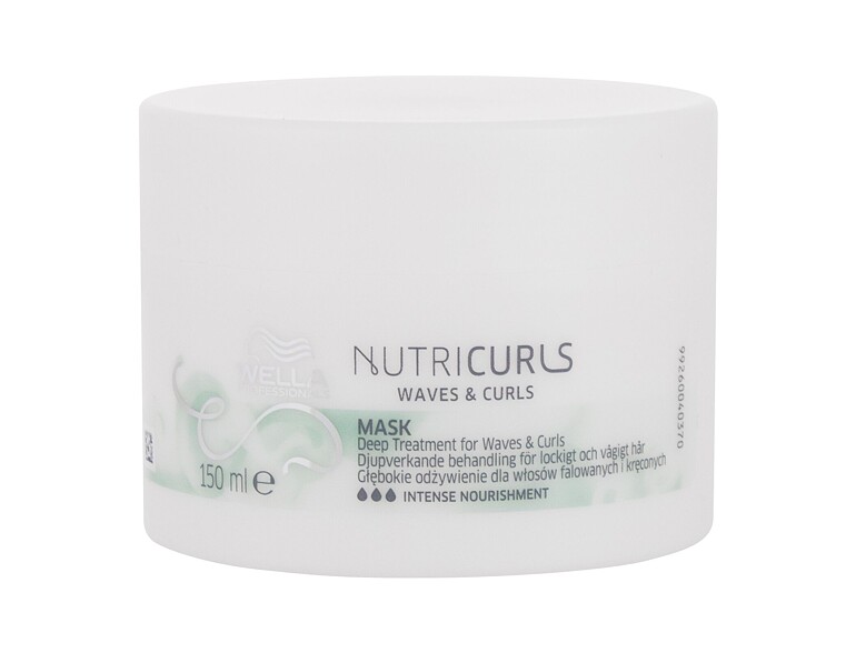 Masque cheveux Wella Professionals NutriCurls Deep Treatment 150 ml