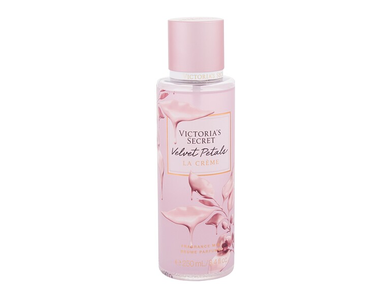 Spray corps Victoria´s Secret Velvet Petals La Creme 250 ml flacon endommagé