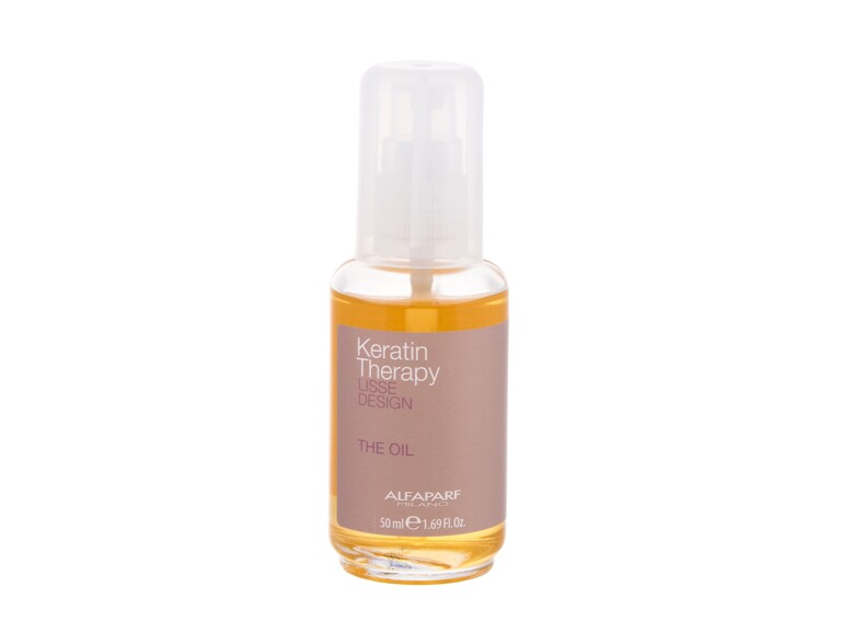 Haaröl ALFAPARF MILANO Keratin Therapy Lisse Design 50 ml Beschädigte Schachtel