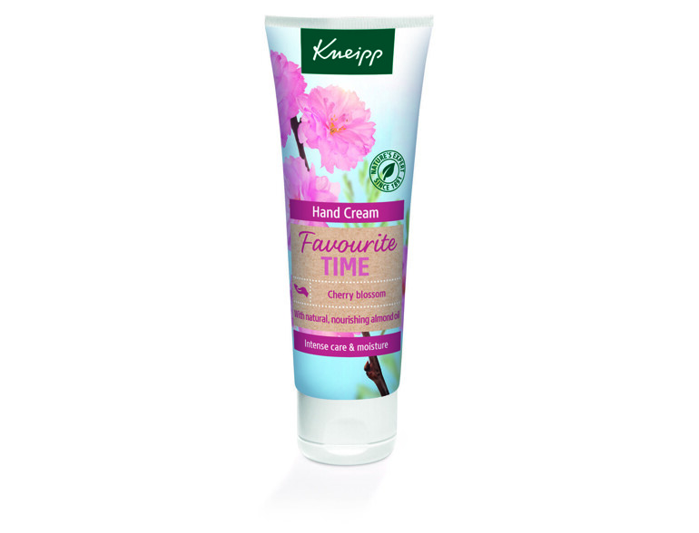 Crème mains Kneipp Favourite Time Hand Cream Cherry Blossom 75 ml