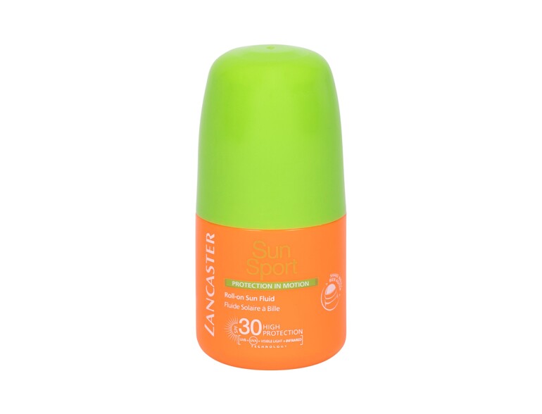 Protezione solare viso Lancaster Sun Sport Roll-On Sun Fluid SPF30 50 ml scatola danneggiata