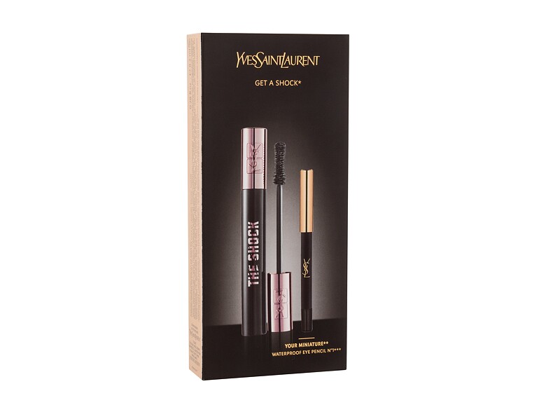 Mascara Yves Saint Laurent Volume Effet Faux Cils The Shock Set 8,2 ml 1 Asphalt Black Sets