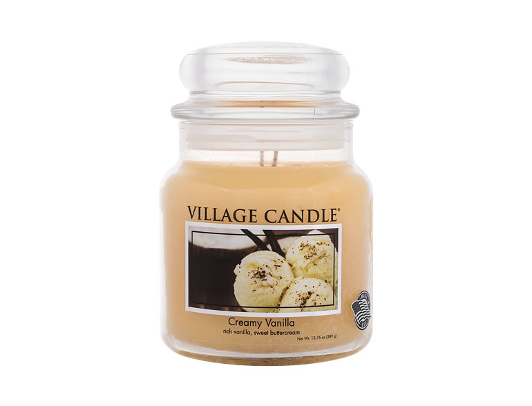Candela profumata Village Candle Creamy Vanilla 389 g