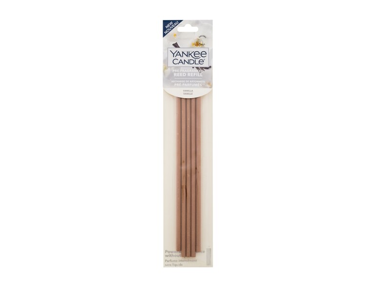 Spray d'intérieur et diffuseur Yankee Candle Vanilla Pre-Fragranced Reed Refill 5 St.