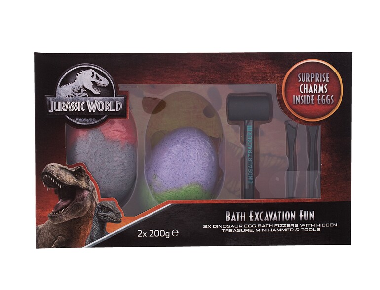 Badebombe Universal Jurassic World 400 g Beschädigte Schachtel Sets