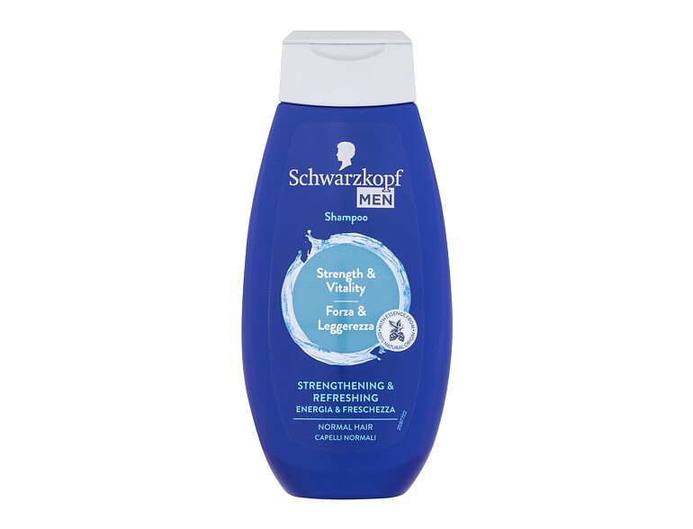 Shampoo Schwarzkopf Men Strength & Vitality 350 ml