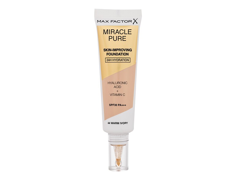 Foundation Max Factor Miracle Pure Skin-Improving Foundation SPF30 30 ml 44 Warm Ivory