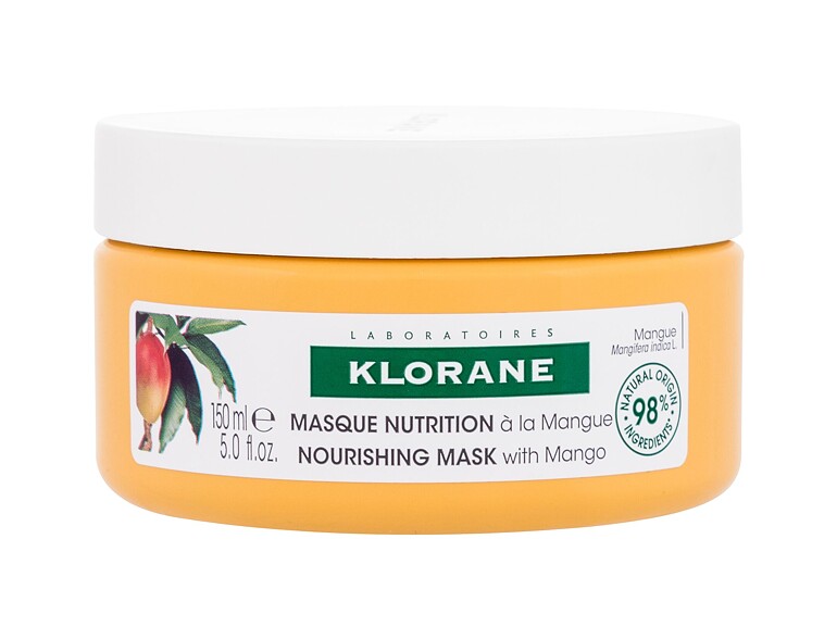 Haarmaske Klorane Mango Nourishing Mask 150 ml