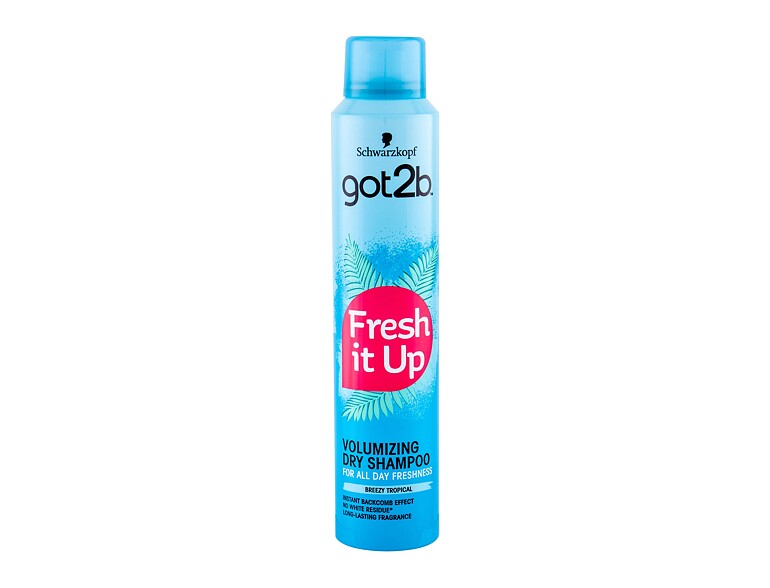 Trockenshampoo Schwarzkopf Got2b Fresh It Up Volumizing 200 ml Beschädigtes Flakon