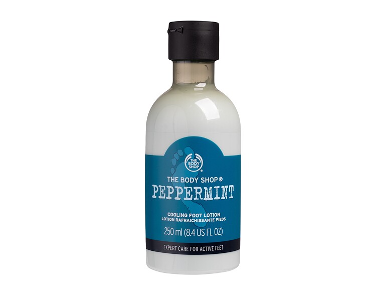 Fußcreme The Body Shop Peppermint Cooling Foot Lotion 250 ml