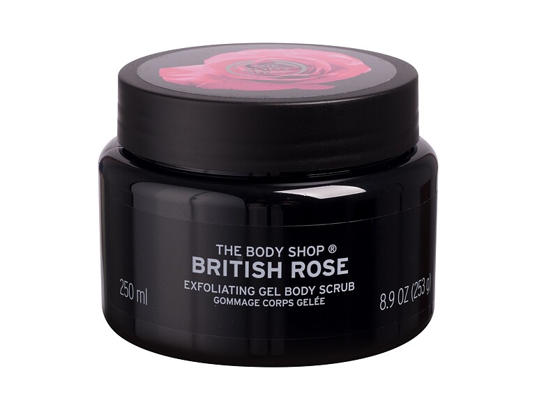 Peeling per il corpo The Body Shop British Rose Exfoliating Gel Body Scrub 250 ml