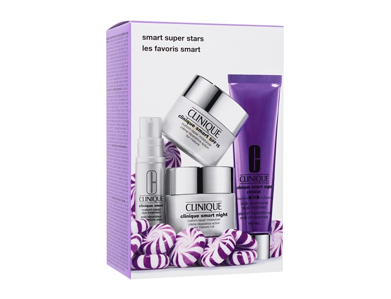 Nachtcreme Clinique Clinique Smart Smart Super Stars 30 ml Sets