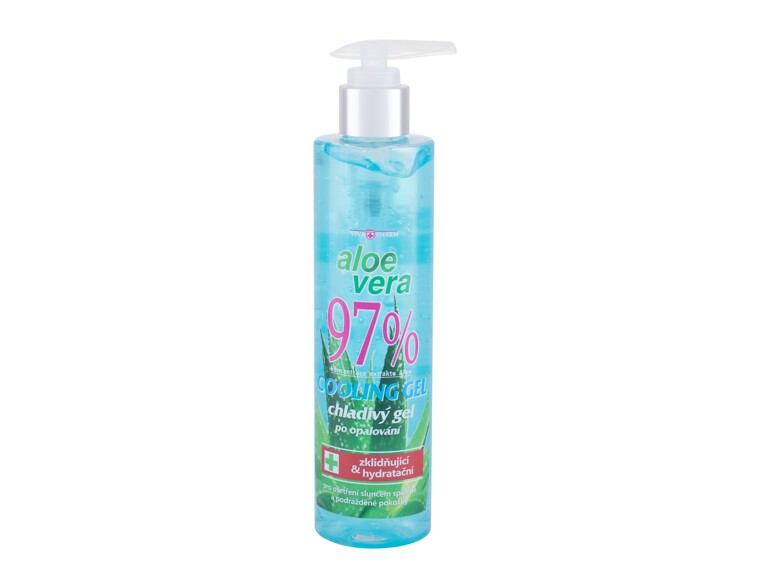 After Sun Vivaco VivaPharm Aloe Vera Cooling Gel 250 ml Beschädigtes Flakon