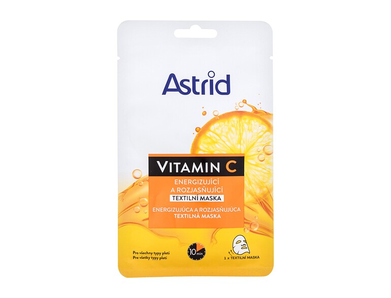 Maschera per il viso Astrid Vitamin C Tissue Mask 1 St.