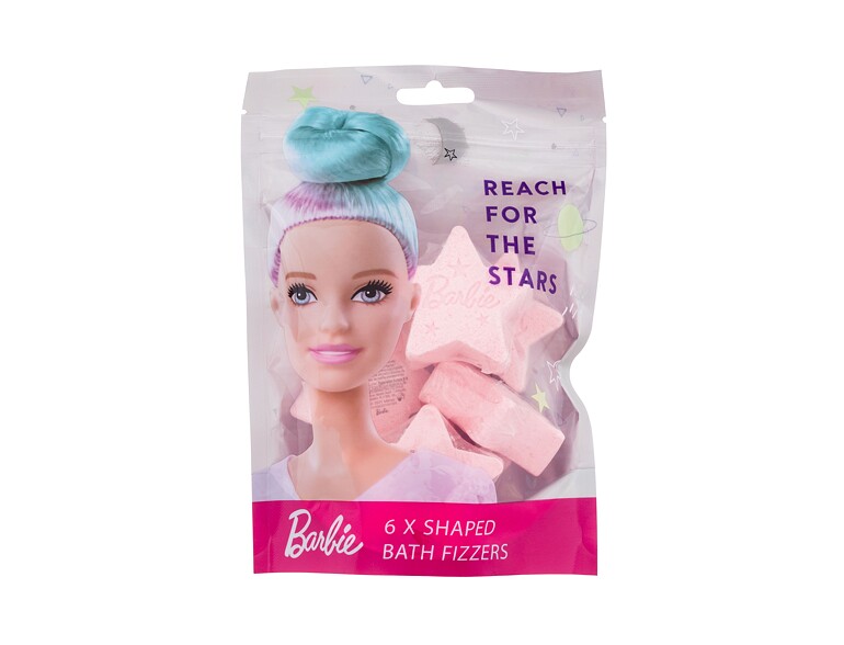 Bomba da bagno Barbie Bath Fizzers Reach For The Stars 6x30 g