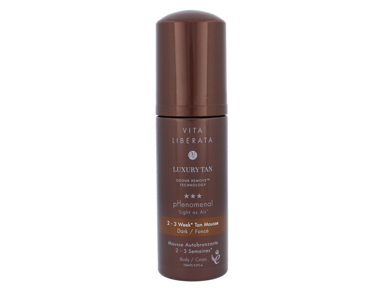 Selbstbräuner Vita Liberata Phenomenal 2-3 Week Tan Mousse 125 ml Dark Beschädigte Schachtel