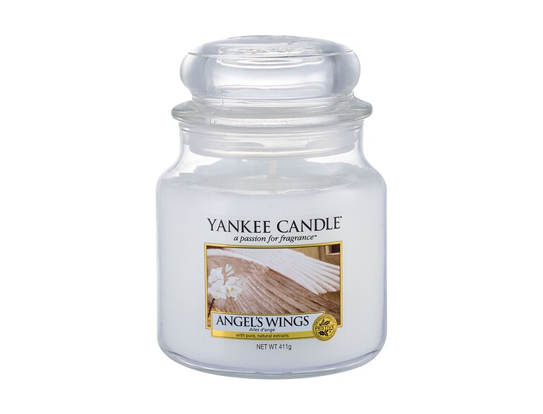Bougie parfumée Yankee Candle Angel´s Wings 411 g flacon endommagé
