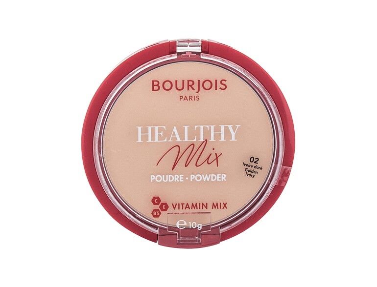 Puder BOURJOIS Paris Healthy Mix 10 g 02 Golden Ivory Beschädigte Schachtel