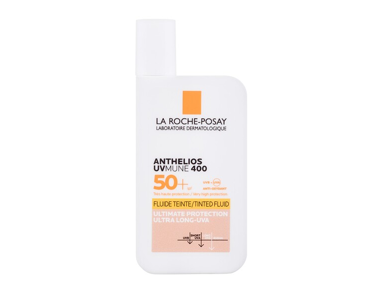 Sonnenschutz fürs Gesicht La Roche-Posay Anthelios UVMUNE 400 Tinted Fluid SPF50+ 50 ml