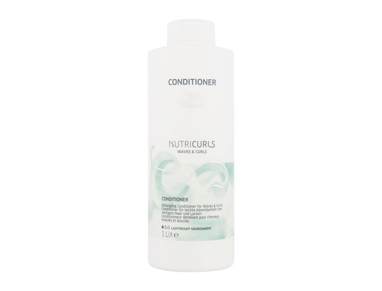 Conditioner Wella Professionals NutriCurls Waves & Curls Detangling Conditioner 1000 ml