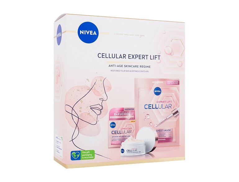 Crema giorno per il viso Nivea Cellular Expert Lift 50 ml Sets