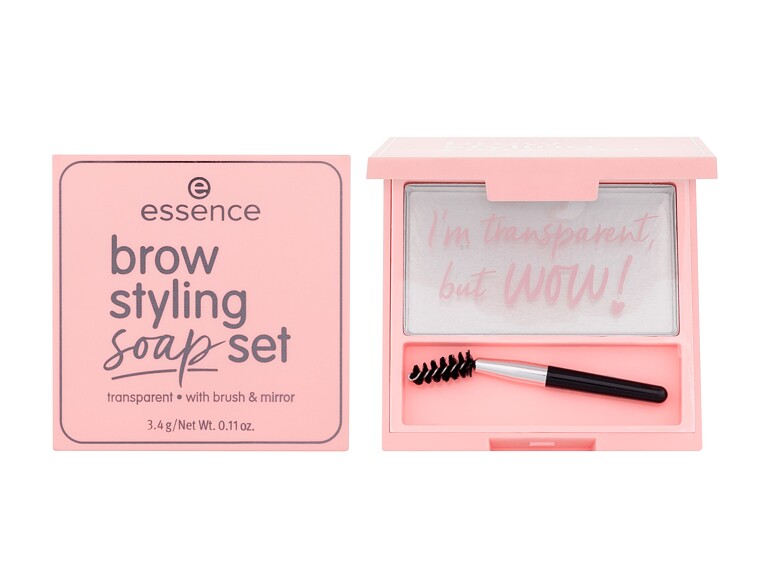 Augenbrauengel und -pomade Essence Brow Styling Soap Set 3,4 g Transparent