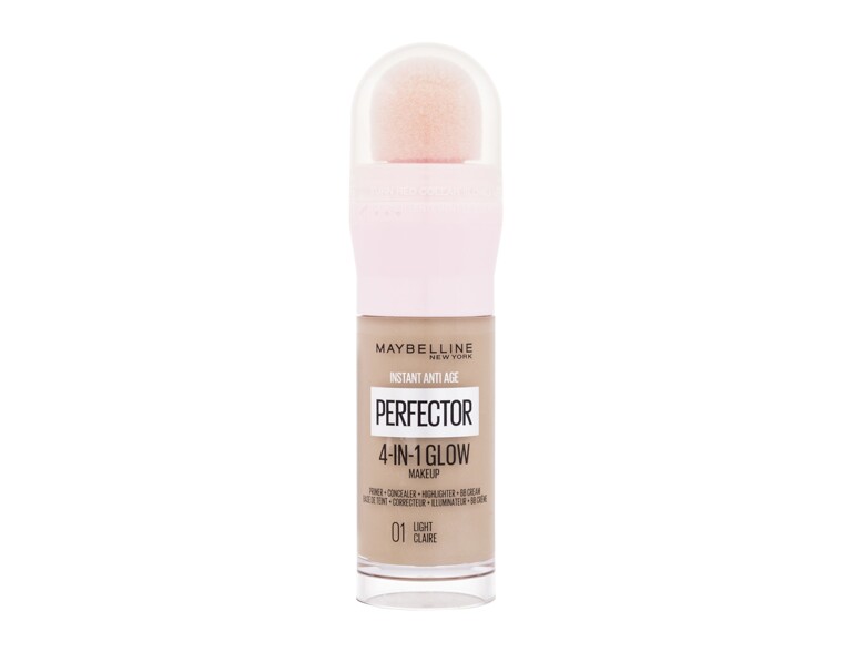Foundation Maybelline Instant Anti-Age Perfector 4-In-1 Glow 20 ml 01 Light