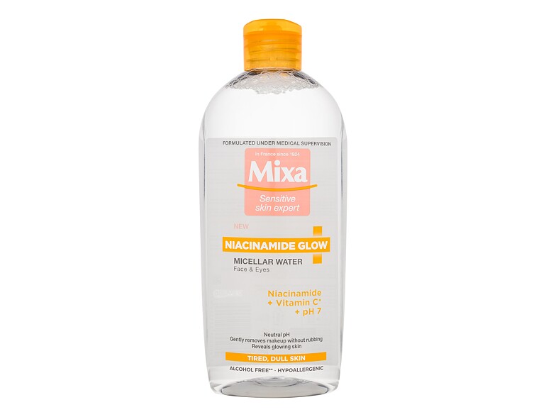 Mizellenwasser Mixa Niacinamide Glow Micellar Water 400 ml