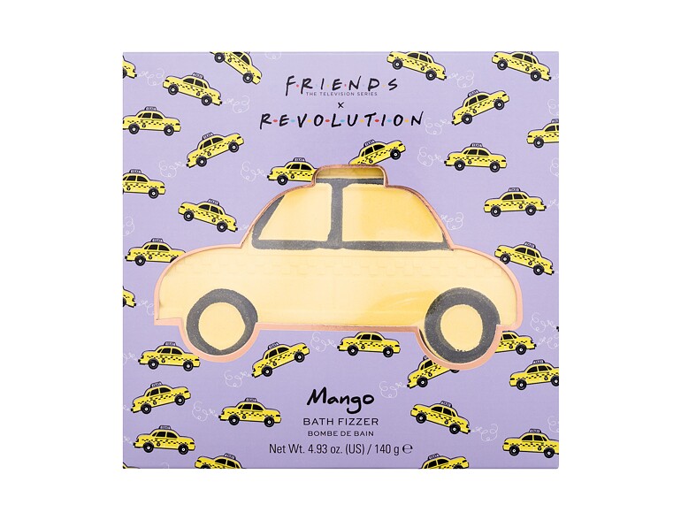 Badebombe Makeup Revolution London X Friends Bath Fizzer Mango 140 g