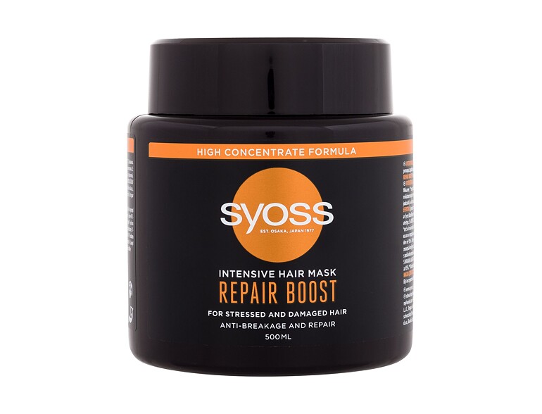 Haarmaske Syoss Repair Boost Intensive Hair Mask 500 ml