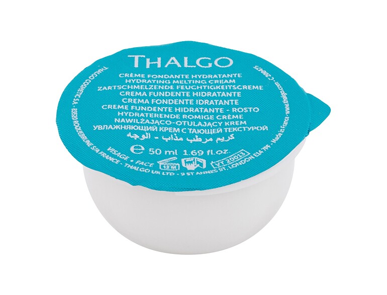 Crema giorno per il viso Thalgo Source Marine Hydrating Melting Cream Ricarica 50 ml