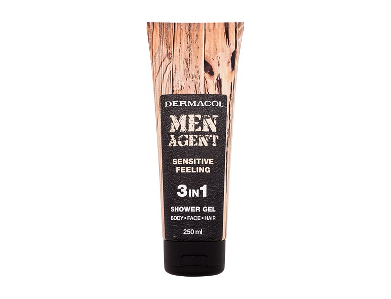 Duschgel Dermacol Men Agent Sensitive Feeling 3in1 250 ml