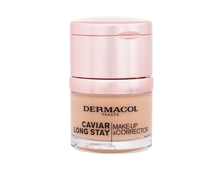 Foundation Dermacol Caviar Long Stay Make-Up & Corrector 30 ml 3 Nude