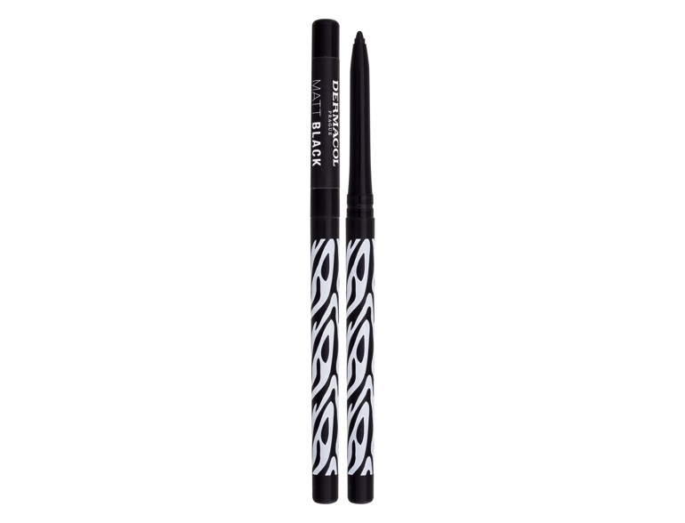 Kajalstift Dermacol Black Sensation Matte Black 0,35 g Black