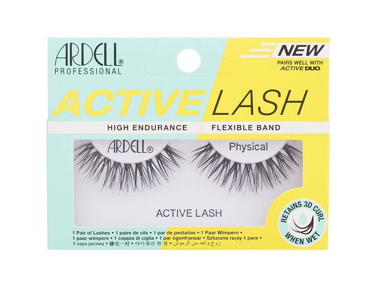 Faux cils Ardell Active Lash Physical 1 St. Black