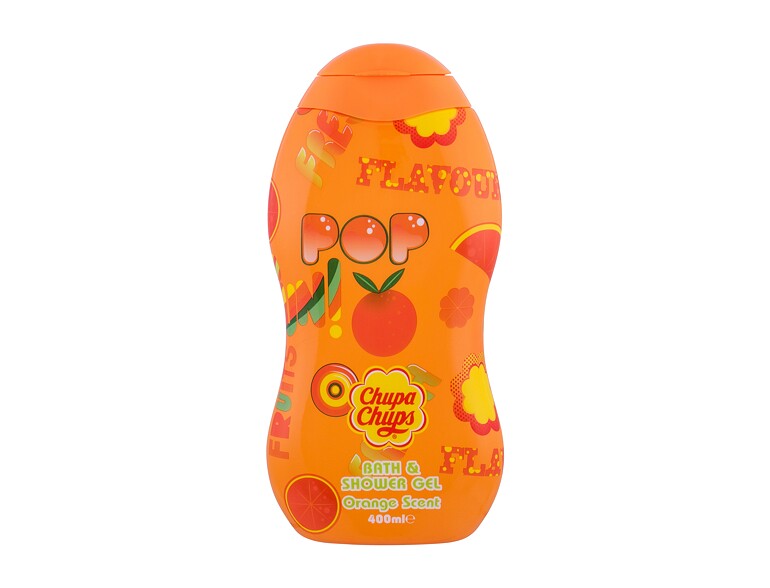 Doccia gel Chupa Chups Bath & Shower Orange Scent 400 ml confezione danneggiata