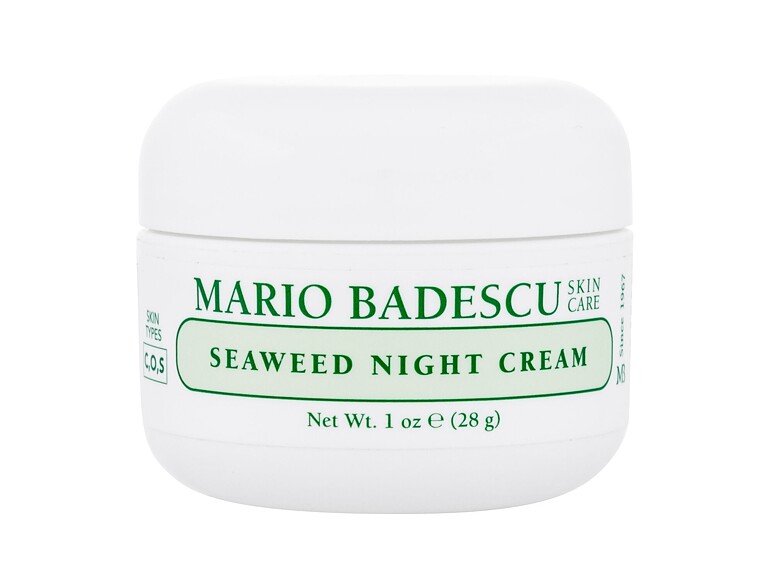 Nachtcreme Mario Badescu Seaweed Night Cream 28 g Beschädigte Schachtel