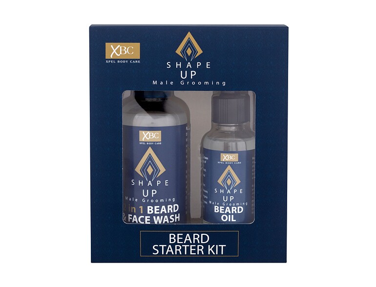 Gel nettoyant Xpel Shape Up Beard Starter Kit 100 ml boîte endommagée Sets