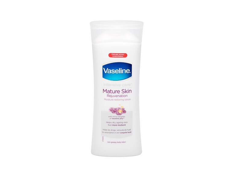 Lait corps Vaseline Intensive Care Mature Skin 400 ml emballage endommagé