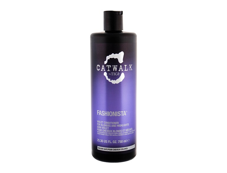 Conditioner Tigi Catwalk Fashionista Violet 750 ml Beschädigtes Flakon
