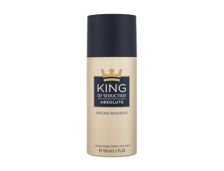 Deodorant Banderas King of Seduction Absolute 150 ml Beschädigtes Flakon
