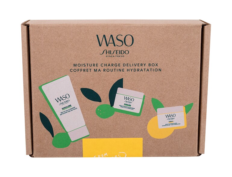 Reinigungsgel Shiseido Waso Moisture Charge Delivery Box 30 ml Sets