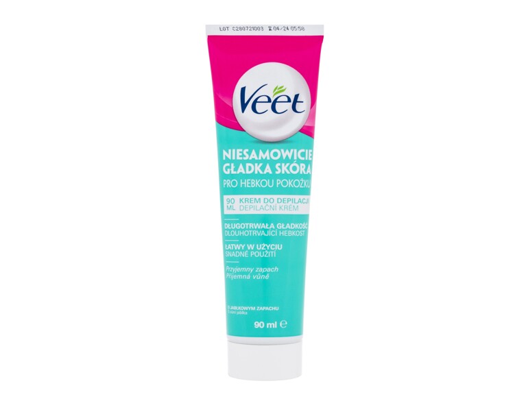 Prodotti depilatori Veet So Smooth Skin Hair Removal Cream Apple 90 ml scatola danneggiata