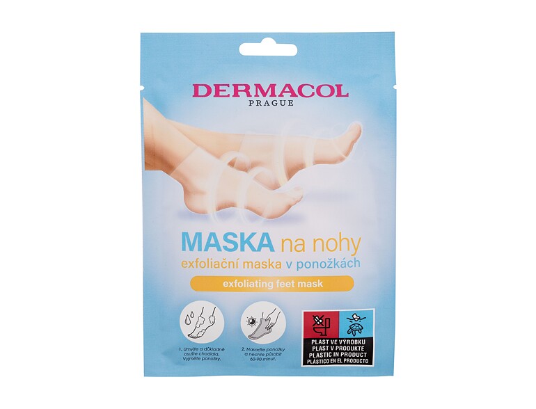 Fußmaske Dermacol Feet Mask Exfoliating 2x15 ml